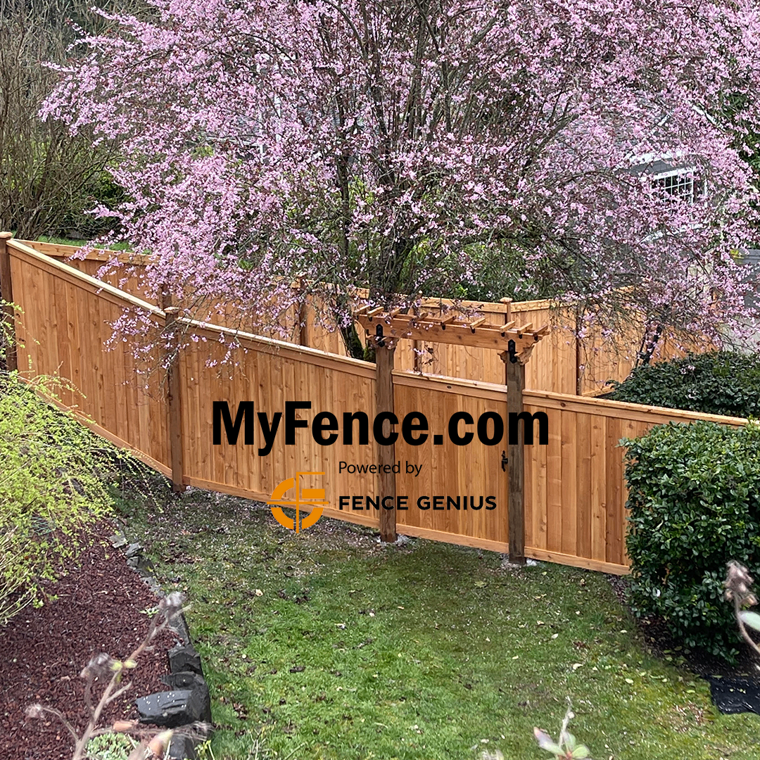 Picture Frame Fence in Seattle