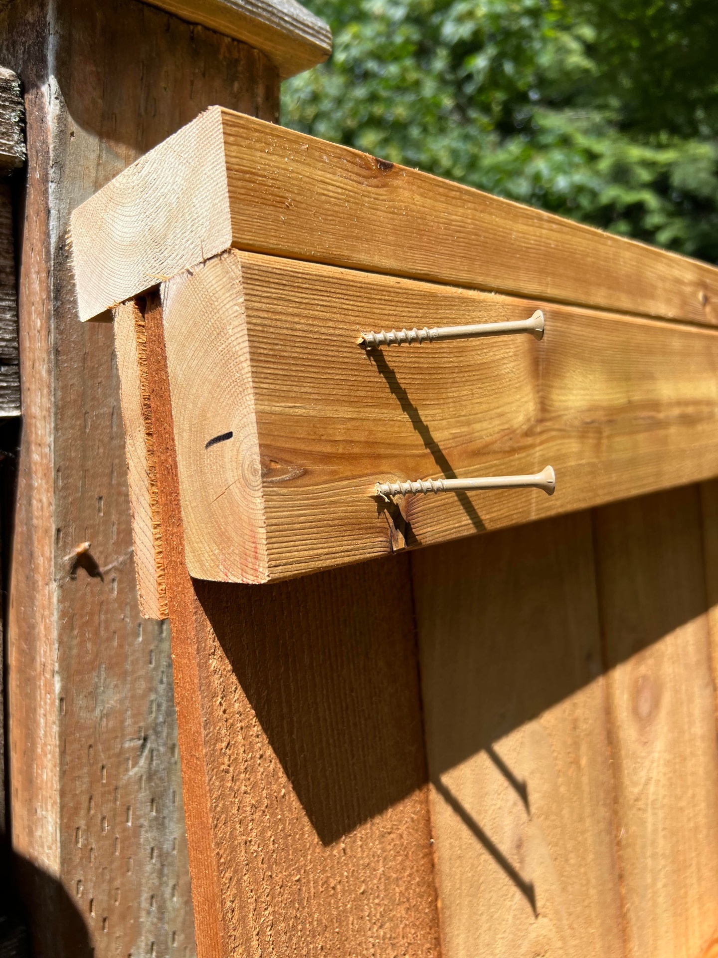 Upgrade to 4" Screws add-on option for Seattle fences by MyFence.com