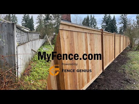 Easily Install Custom Fence Panels