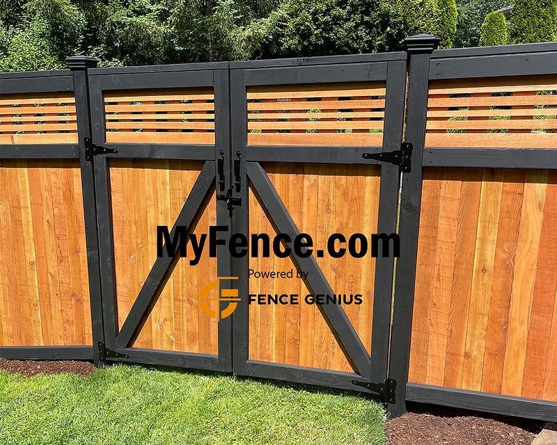 Custom Fence Gate
