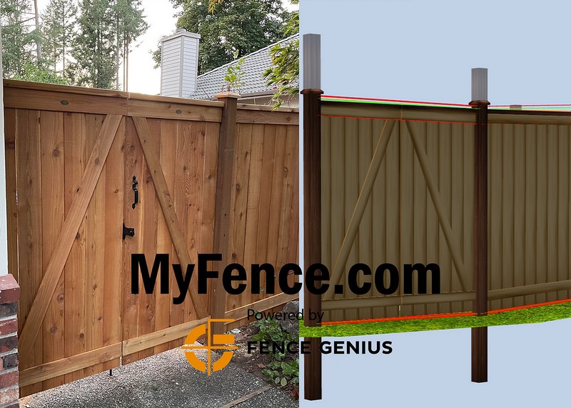 Double Fence Gate