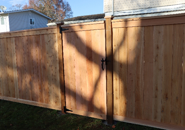 Bonney Lake Fence Installation