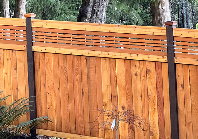 North Bend Installing Wood Fence