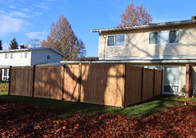 Bonney Lake Local Wood Fence Contractor