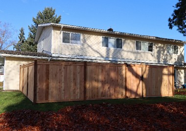 Tacoma Wood Fence Installation