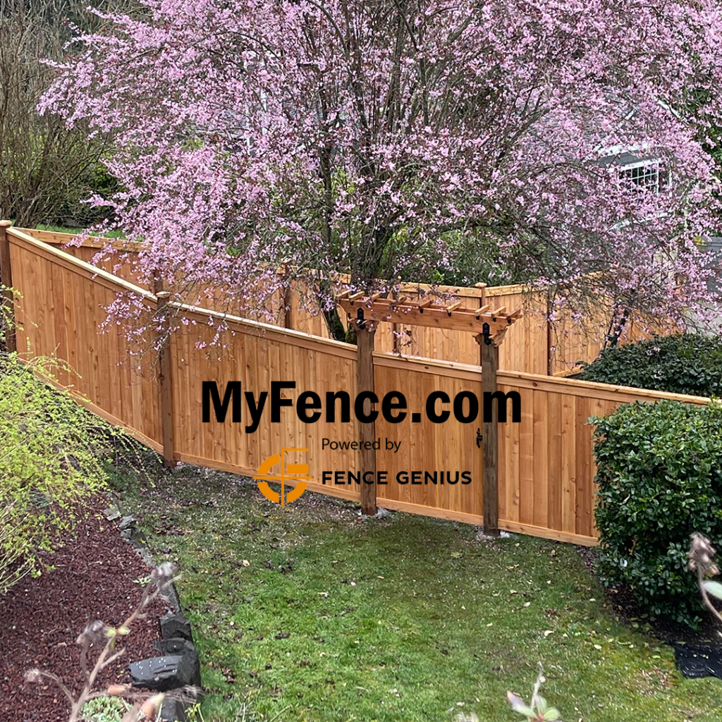 Picture Frame Fence