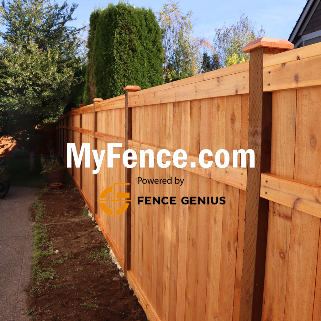 3 Rail Picture Frame Fence